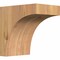 Ekena Millwork Huntington Smooth Corbel, Western Red Cedar, 5 1/2"W x 8"D x 8"H COR06X08X08HUN00SWR - alternate 1